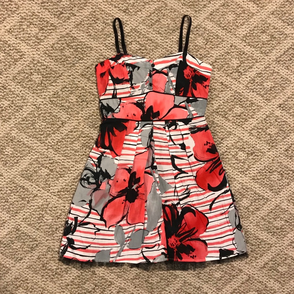 Floral A-Line Dress